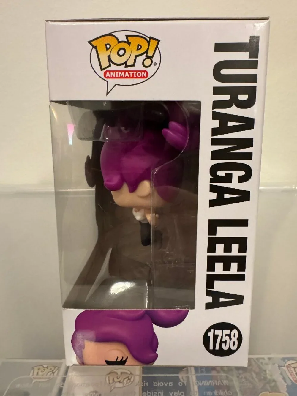 Funko Pop! Animation Futurama Turanga Leela Jump Kick #1758 Vinyl Figure
